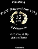 Flyer 35 Jahre EFC Sossenheim